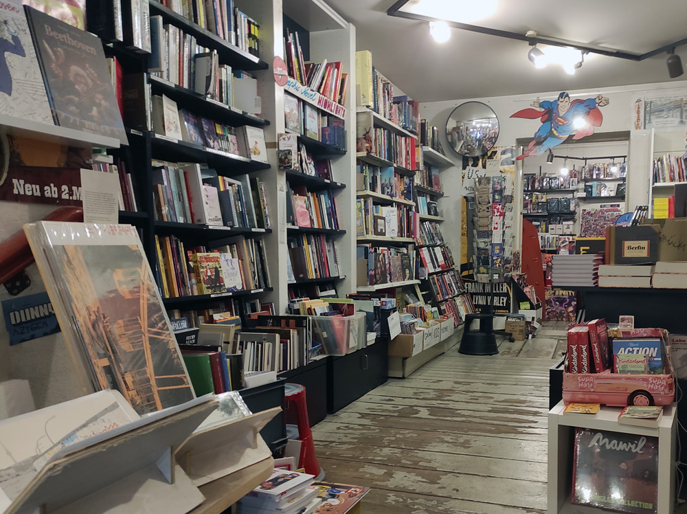 Modern Graphics librairie Berlin